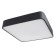 Cosmopolitan 3x60W E27 lamp, black 40x40x8 cm