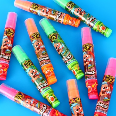 Liquid candy spray "Electroke flash", assorted, 26 ml-1