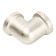 STOUT SFT-0014-000014, 1/4 ", internal/internal thread, nickelled brass