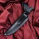 Caucasian knife, tourist "Nord" with a cover, steel - AUS -8, handle - elastron, 10.5 cm