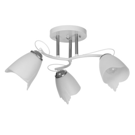 Nicole chandelier 3x15W E27 White Bayerlux