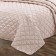 A set with a "Paola" bedspread, size 240x260 cm, 50x70 cm - 2 pcs, shampan color