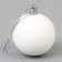Set for decor of the Christmas ball with half -busin, red, mix