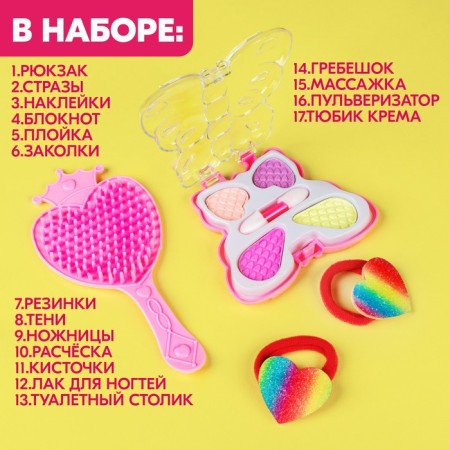 Game set "Fashionista", in a backpack-3