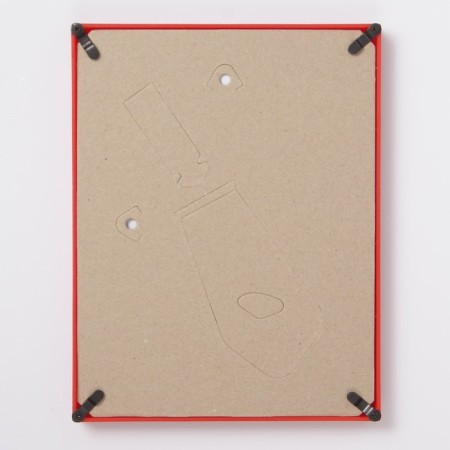 Photo frame plastic L-5 15x21 cm red (plastic screen)-8