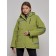 Ski jacket female, size 56, khaki color