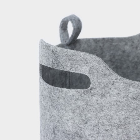Sweet Home storage basket, 25 × 20 × 22 cm, gray color-2