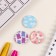 Icons sunset set 3 pcs d = 25 mm "mimic" 7x7 cm
