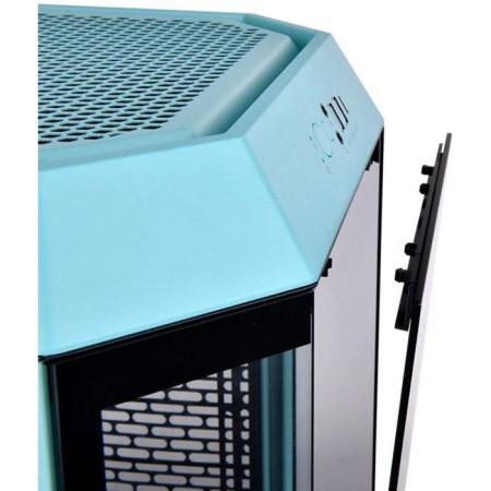 The case Thermaltake The Tower 300 Turquoise Blue without PSU Miniitx 7x120mm 5x140mm 2xusb3.0 1064980-5