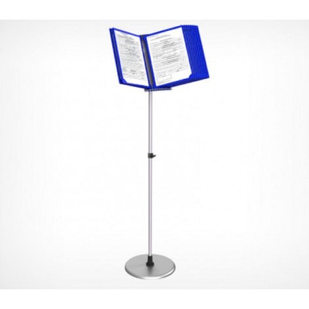 Plastic frame for the A4, Infoframe cross -cutting system, without tread, blue color-5