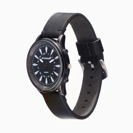 Male gift set Bolingdun 2 in 1: Watch, bracelet, D-4.6 cm-3