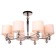 Ceiling lamp 8x40W E14, size 75x75x46 cm