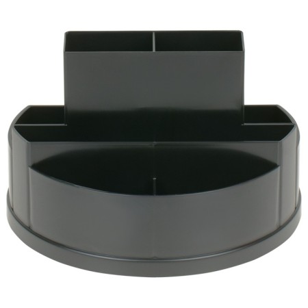 Table stand-organizer "City", rotating, black-5