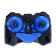 Radio-controlled machine "Jeep-Akobat", 4WD, gesture control, operates on the battery, blue color