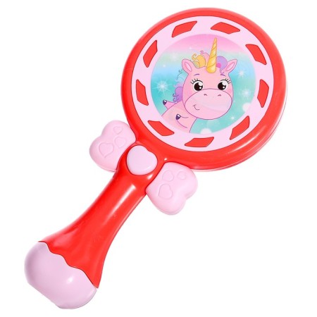 Musical toy "Pony Lily", with light and sound effects, pink color, mix-2