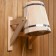 Dousy of alder, 10 l, with a plastic insert, with an overflow