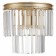 Sconces st. SL1624.201.02. Ercolano. 2x40 watts, E14, 29x32 cm, Shampan