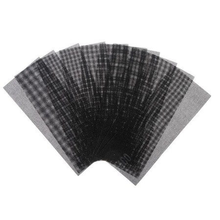 The mesh is abrasive tundra, waterproof, corundum, 115 x 280 mm, P400, 10 pcs.