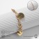 Bracelet Metal "Smile", color gold, 19 size