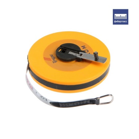 Roulette geodesical tundra, fiberlass tape, closed case, 20 m x 13 mm
