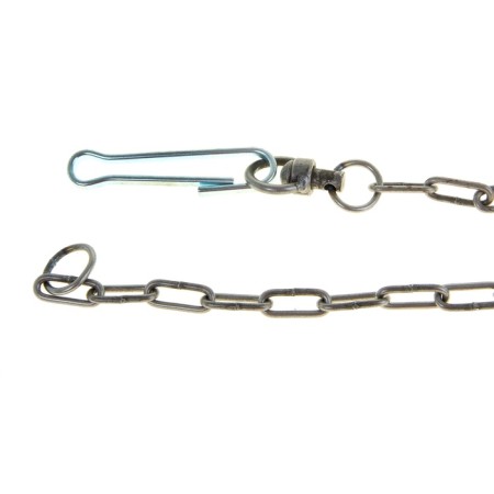 A chain for leaning dogs, 3 m, caliber 3.5 x 26 mm, black-2