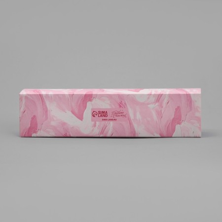 Box for sweets, confectionery packaging, 5 cells, “smears”, 5 x 21 x 3.3 cm-3