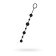 Anal chain Toyfa A-Toys Coron, silicone, black color, 35.9cm