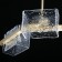 Ice lamp, size 29x91.5x105 cm, 160W 4xe14 IP 20