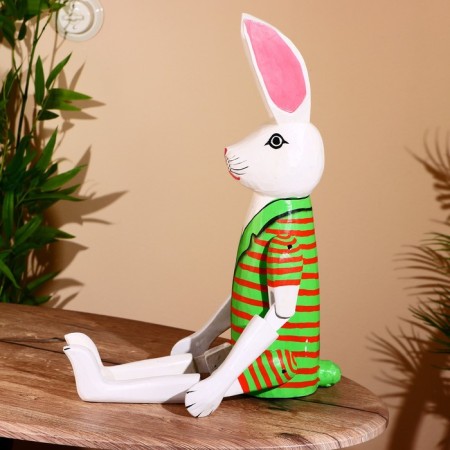 Souvenir "Hare" hanging paws, wood 80 cm-2