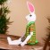 Souvenir "Hare" hanging paws, wood 80 cm
