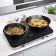 Induction slab KitFort KT-149, 1800 + 1300 W, cord 1.4 m