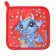 Set of kitchen. Dolyana "Dragon with a gift": mittens 20x28 cm, severity 17x17 cm, 35% HL, 65% PE