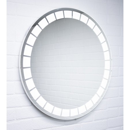 Domino Maskat mirror, size 700x700 mm, with backlight