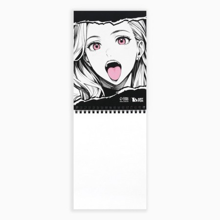 Sketchbook A5, 40 sheets, 100 g “Anime. Girls "-1