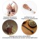 Jerba Mate mini bombilli, set 2 pieces with brushes for cleaning, bronze, L-18.5 cm