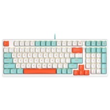 Клавиатура A4Tech Fstyler FS300 механическая белый USB for gamer LED (FS300 PANDA SNORKLENI   106853