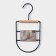 Monnector Organizer for belts and scarves multi -level LADOM Laconique, 11.5 × 23.5 × 1.1 cm, black color
