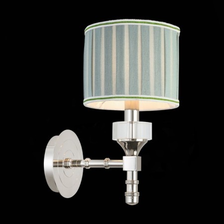 Sconces st. SL1121.101.01. Oleo. 1x40 W, E14, 17x22.7 cm, Nickel color-1