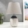 Table lamp 16305/1GR E14 40W gray 20x20x31 cm Risalux