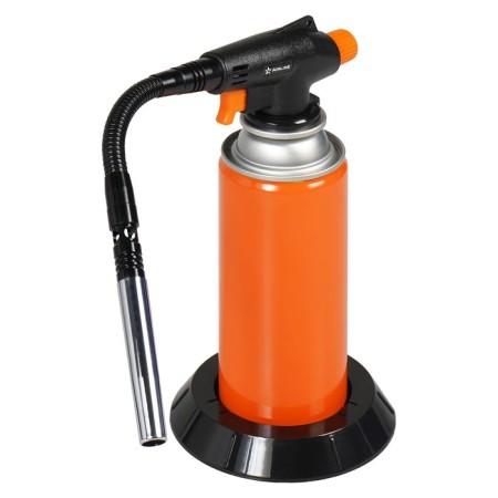 Gas burner on a cangy cylinder, piezo -ignition, flexible nozzle d = 12 x110 mm Adgt013-8