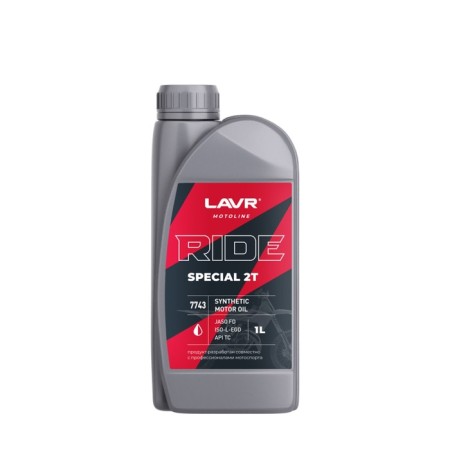 Motor oil Lavr Moto Ride Special 2T FD, 1 liter