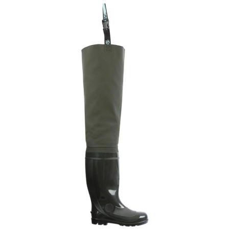 Swamp boots "leopard", PVC boots, size 44, olive color, SB-1