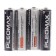 Salt battery Pleomax Super Heavy Duty, AA, R6-4S, 1.5V, Spike, 4 pcs.