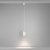 Suspended lamp Technical P100PL-20W4K-Wol, 75x75x135 mm, LED, 20W, 1690LM, 4000K, white color