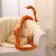 Soft toy "Cobra", 30 cm/200 cm, yellow color