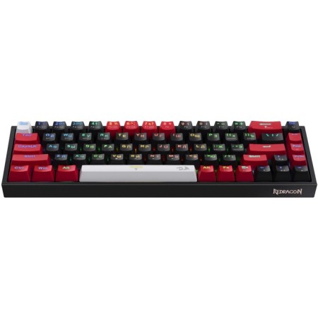 Keyboard Redragon Castor Pro 3, game, wireless, mechanical, sub -, 68 cells, USB, black-3