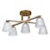 Tetro chandelier, size 37x27x52 cm, 300W 5xe27