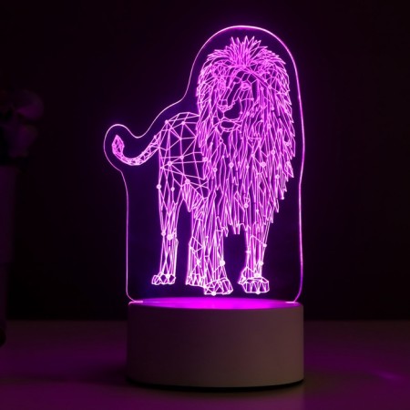 Levnik "Leo" Led RGB from the network 9.5x13x18.9 cm Risalux-5