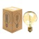 Nonintage incandescent lamp, G80, 40 W, E27, 230 V, 120x80 mm, warm white
