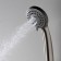Shower watering can Wasserkraft A120, 3 modes, ABS plastic, nickel